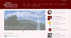 Desktop Screenshot of firstchurchwilliamstown.org